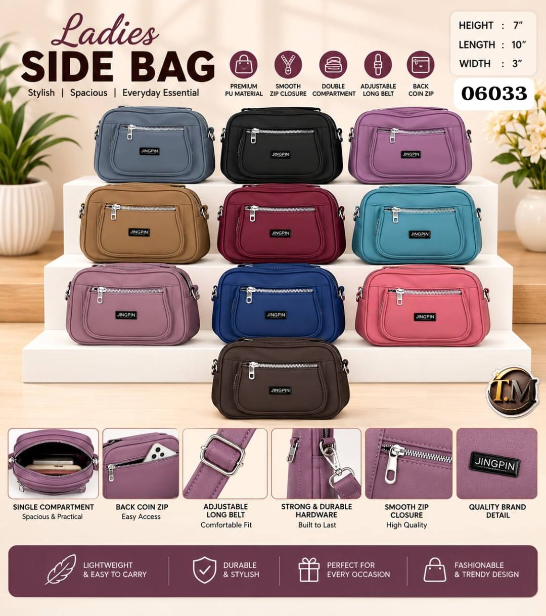 LADIES SIDE BAG