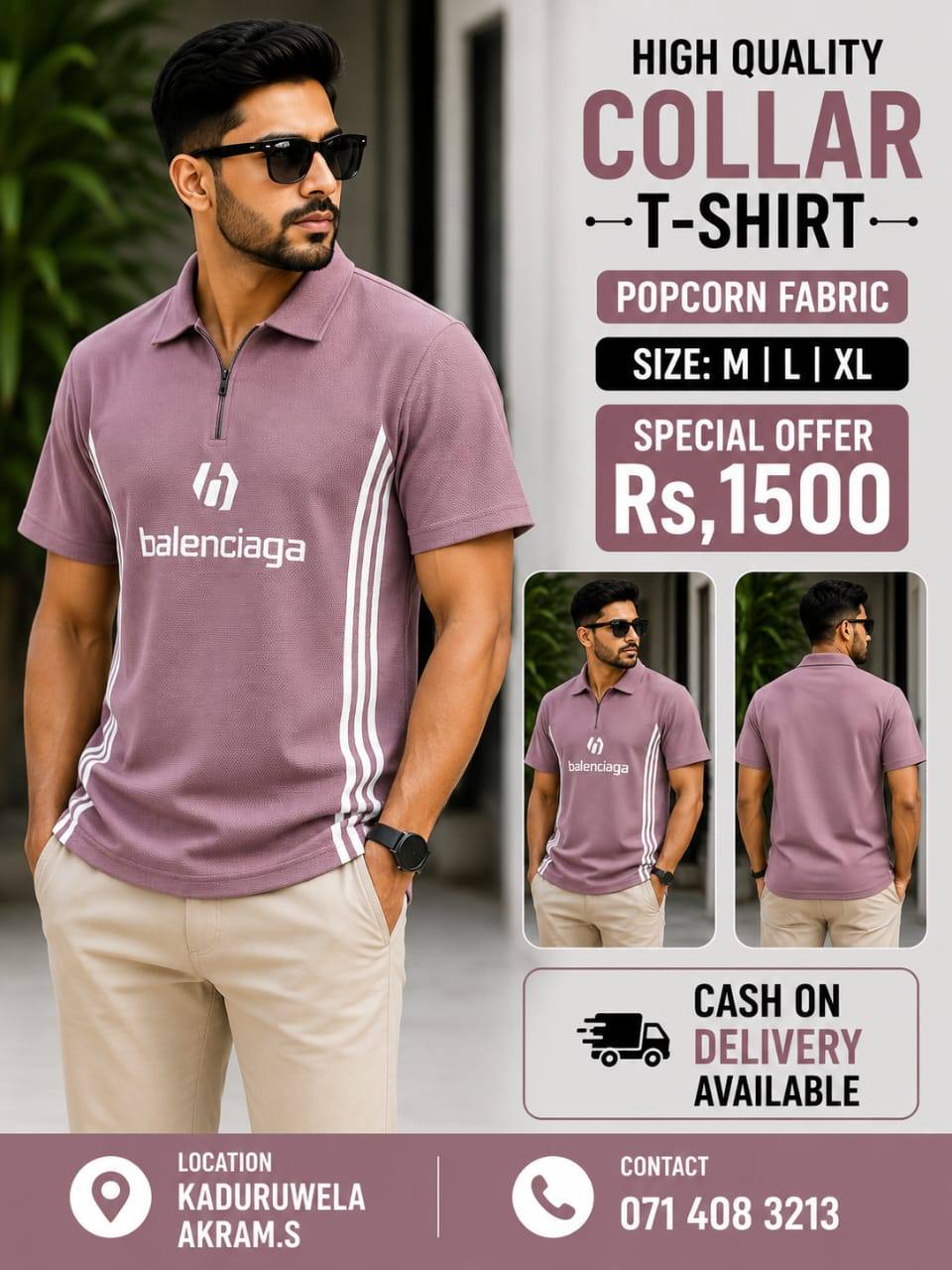 Premium Collar T-Shirts