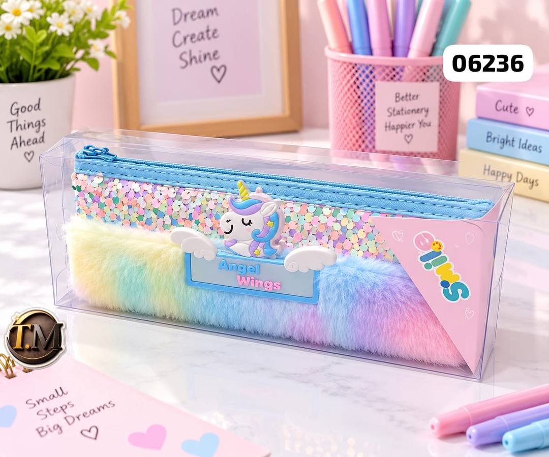 CUTE FLUSHY PENCIL CASE – FOR SALE