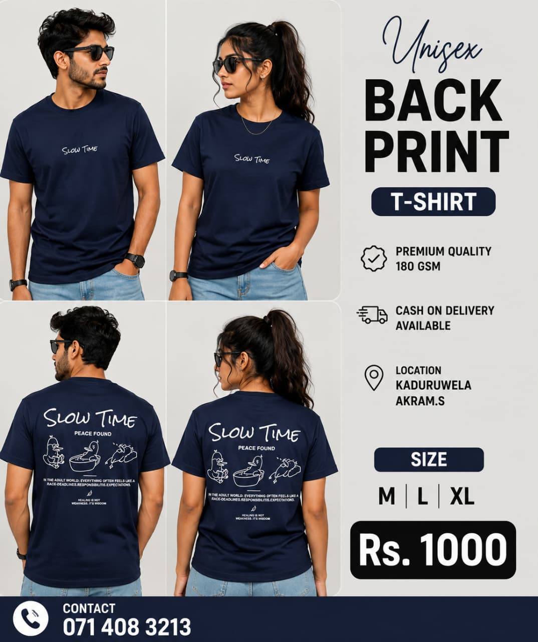 STREET STYLE UNISEX T-SHIRT – NEW STOCK!