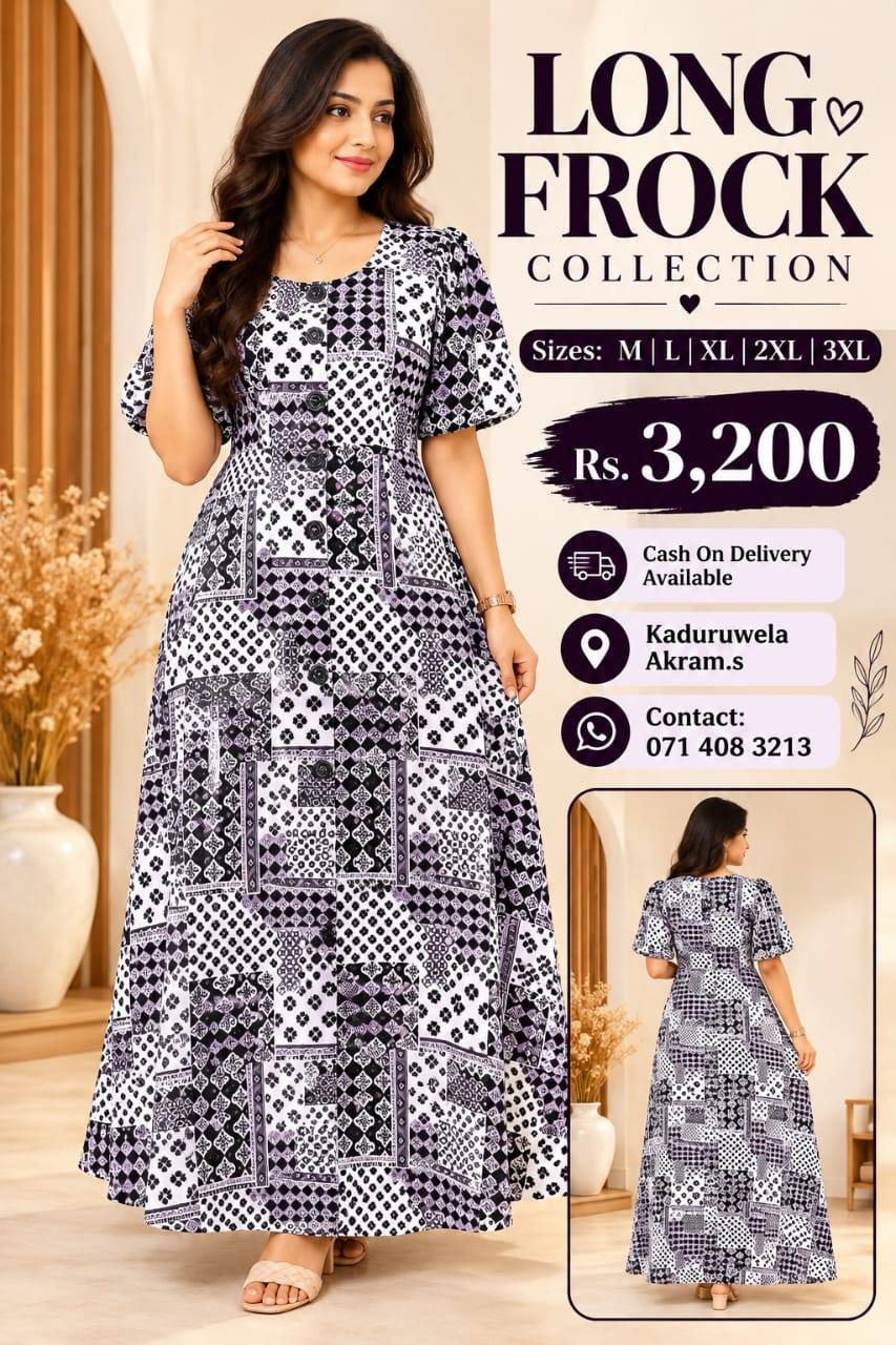 TRENDY LONG FROCK COLLECTION