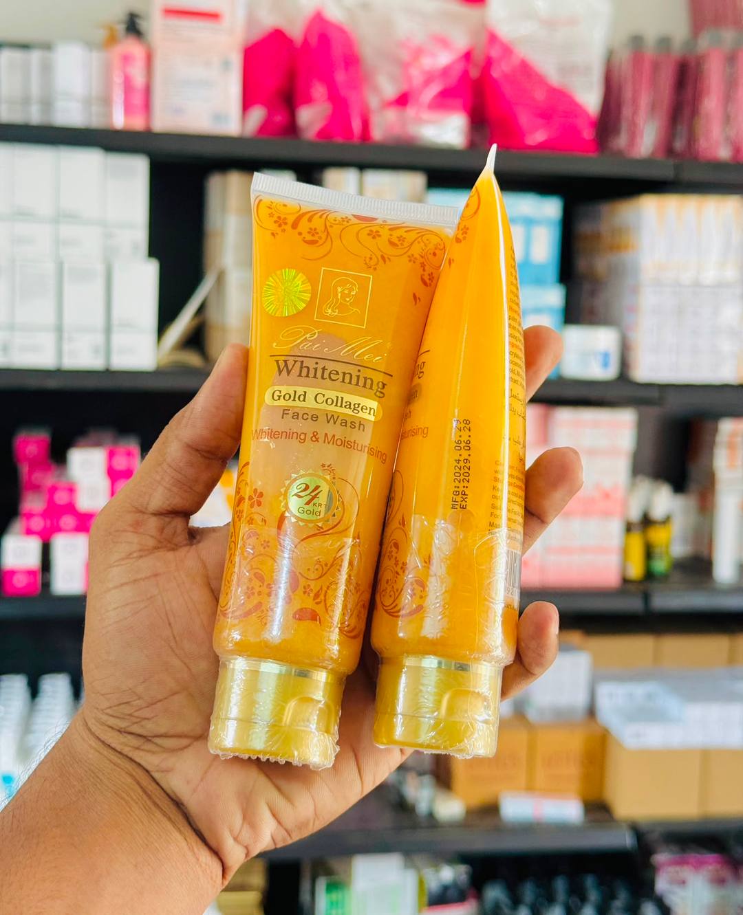 PAI MEI GOLD FACE WASH FOR SALE