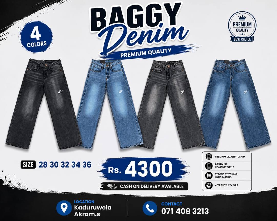 Premium Baggy Denim