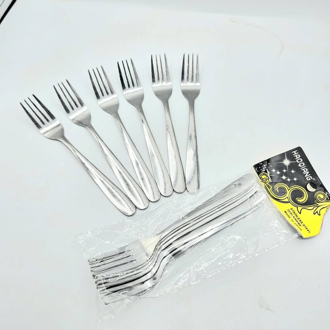 6PCS DESSERT FORK SET AVAILABLE