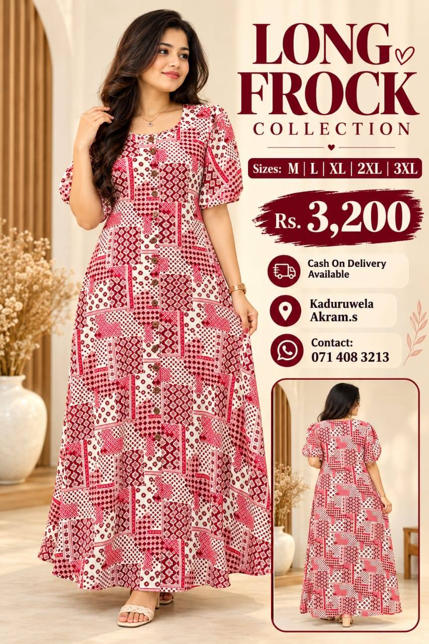 GRACEFUL LONG FROCK COLLECTION
