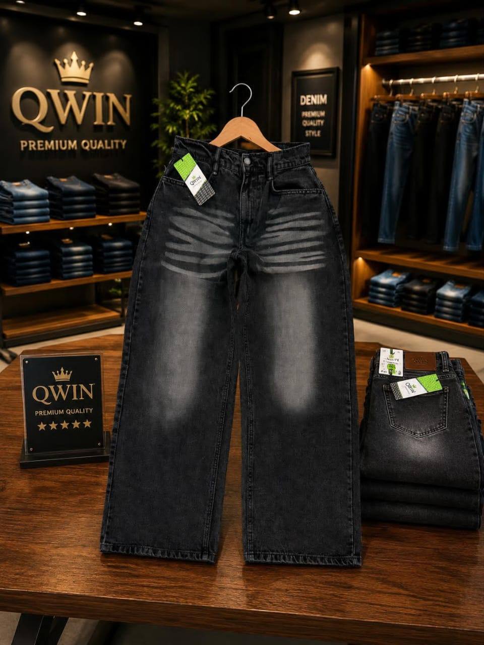 Trendy Big Fold Denim – Available in 6 Sizes!
