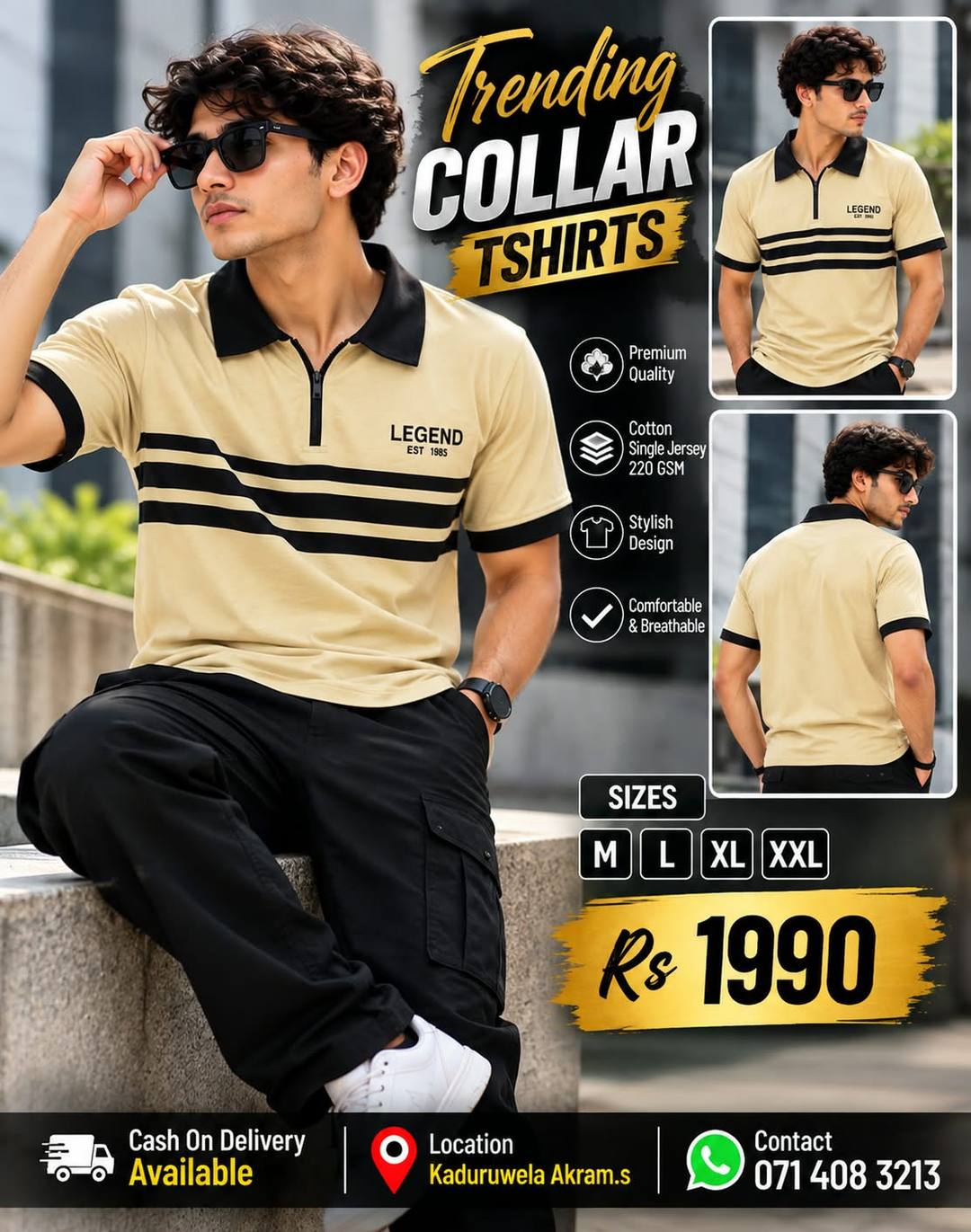 TRENDING COLLAR T-SHIRTS
