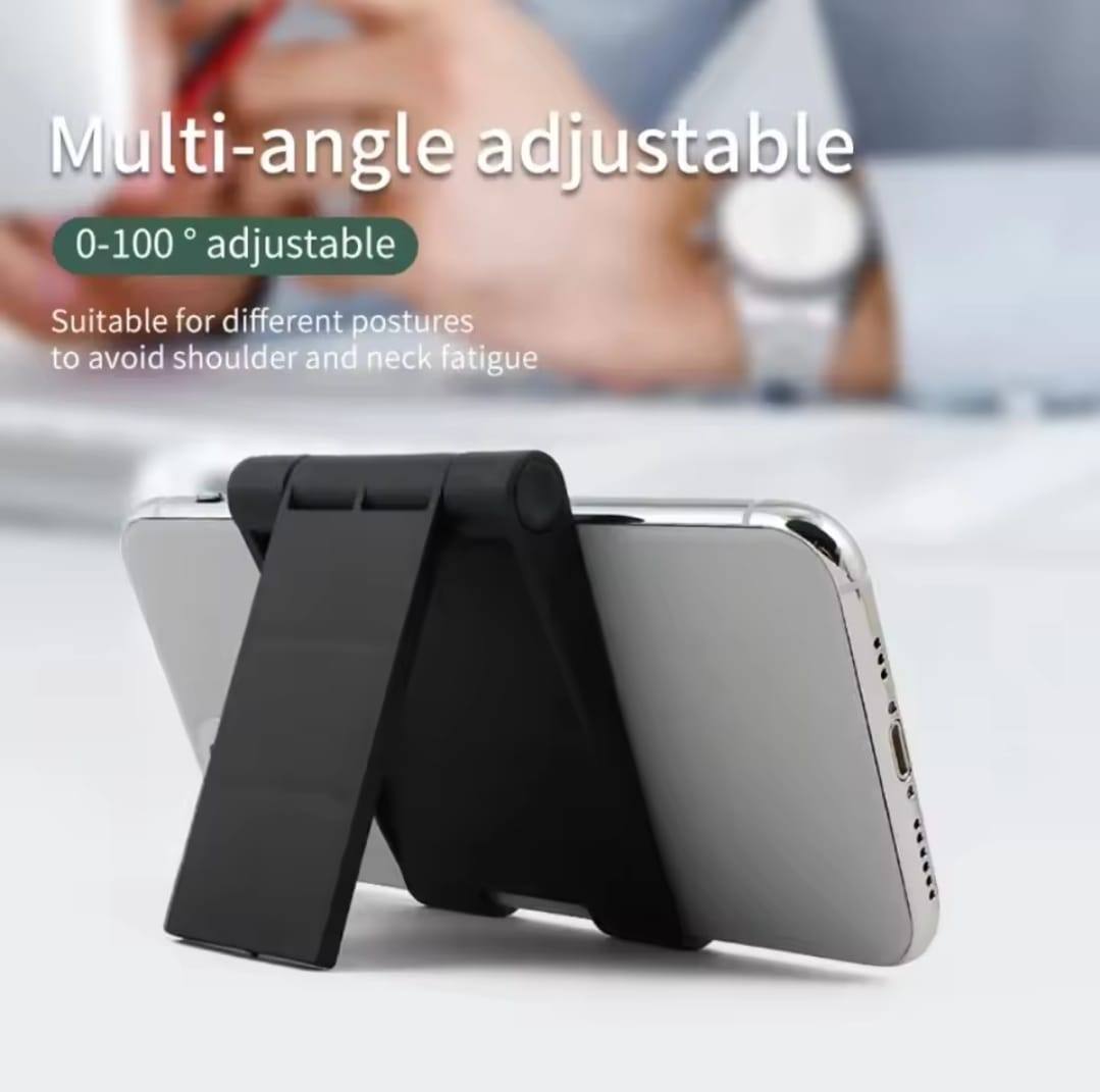 ADJUSTABLE FOLDABLE DESK PHONE HOLDER AVAILABLE