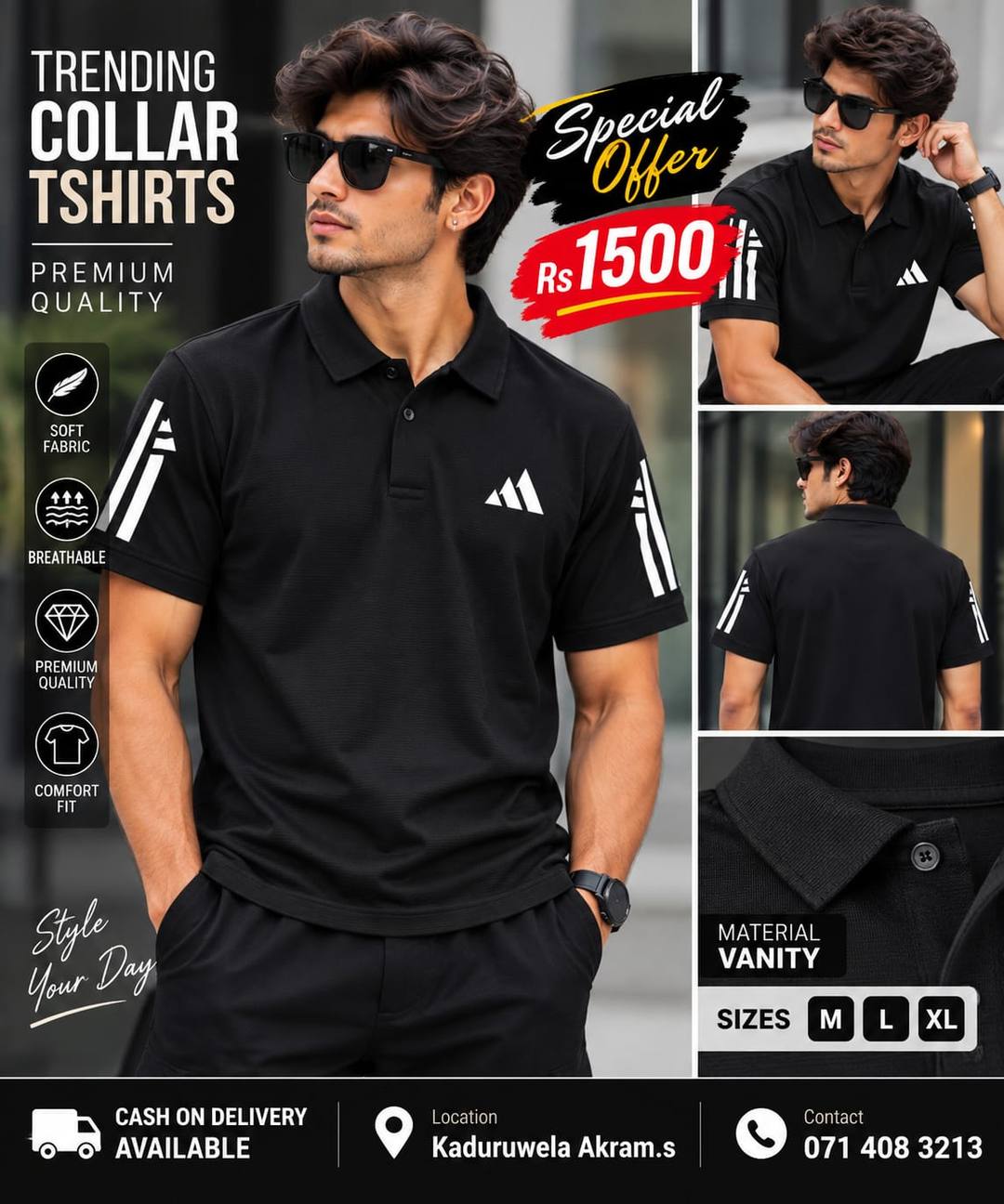 SPECIAL OFFER TRENDING COLLAR T-SHIRTS