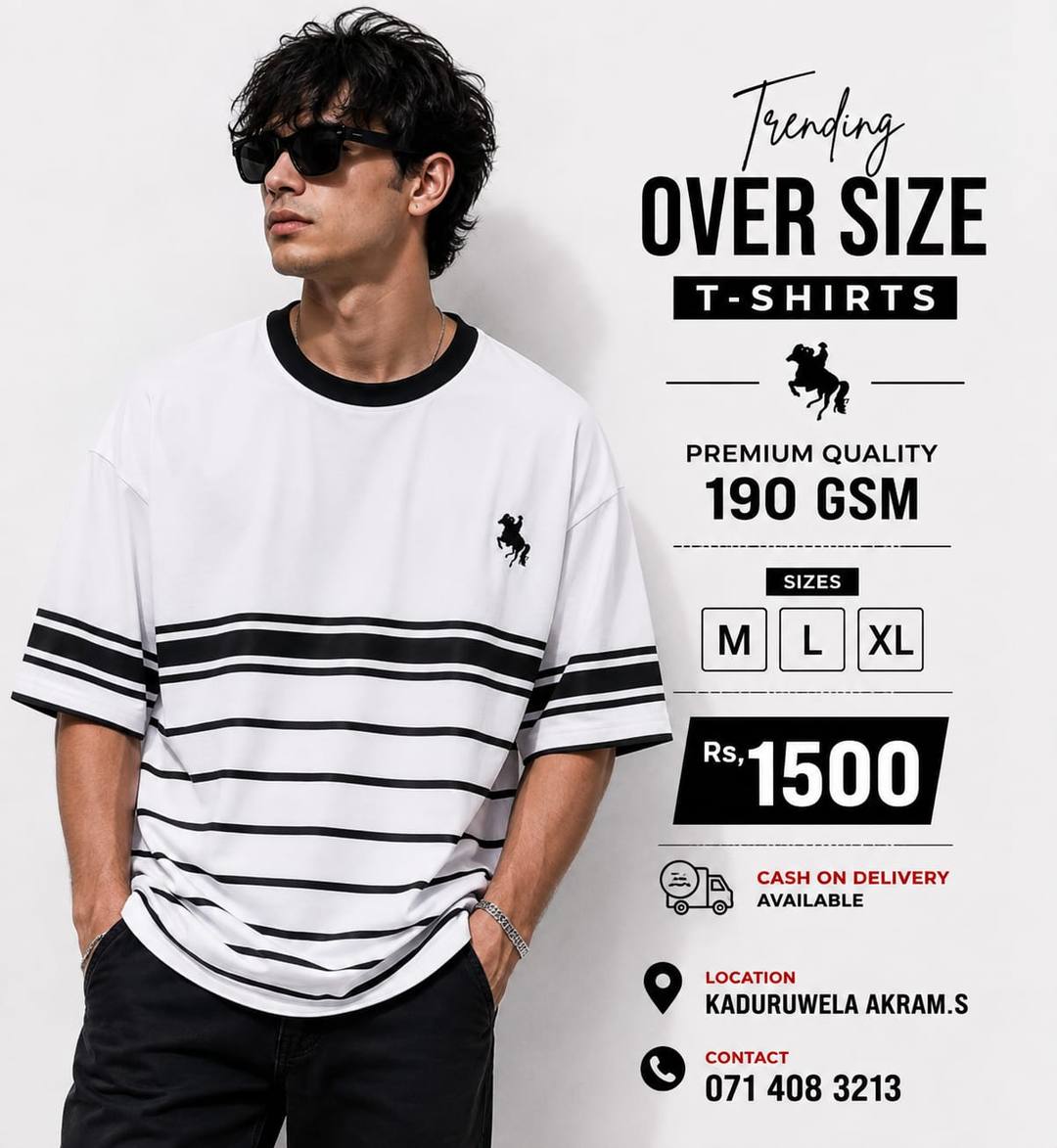 TRENDING OVERSIZE T-SHIRTS AVAILABLE