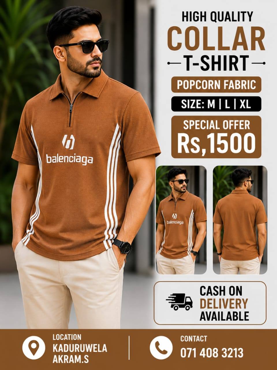 Premium Collar T-Shirts
