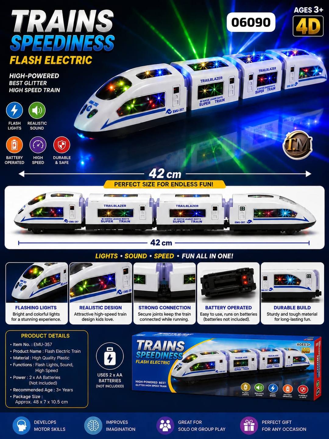 BULLET TRAIN – BATTERY OPERATED