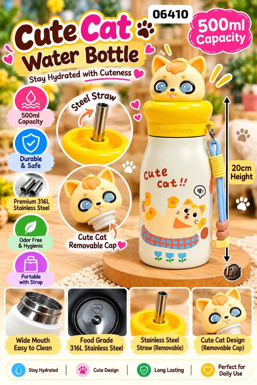 HIGH-QUALITY STAINLESS STEEL WATER BOTTLE