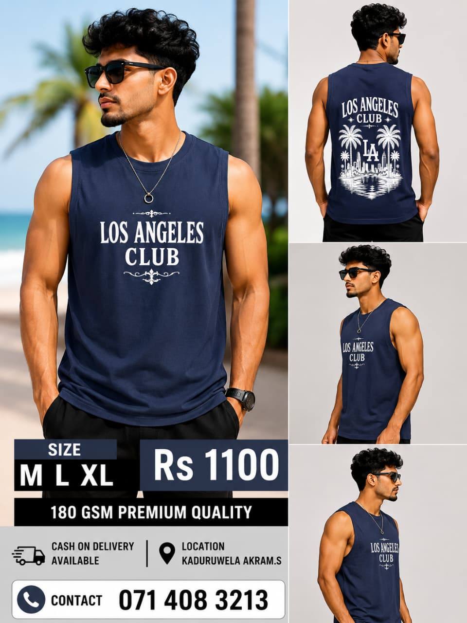 Men's Premium Sleeveless T-Shirt