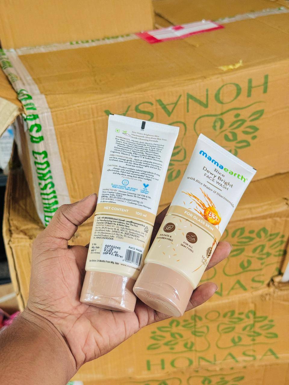 MAMA EARTH FACE WASH