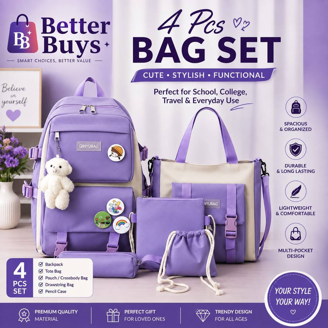 4 PCS BAG SET – FOR SALE