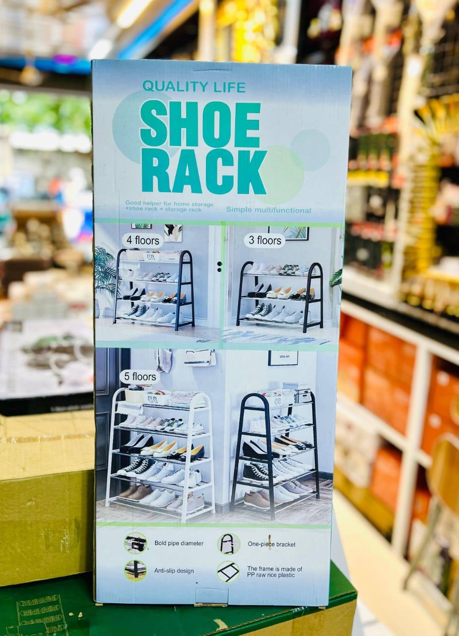 4-Layer Shoe Rack