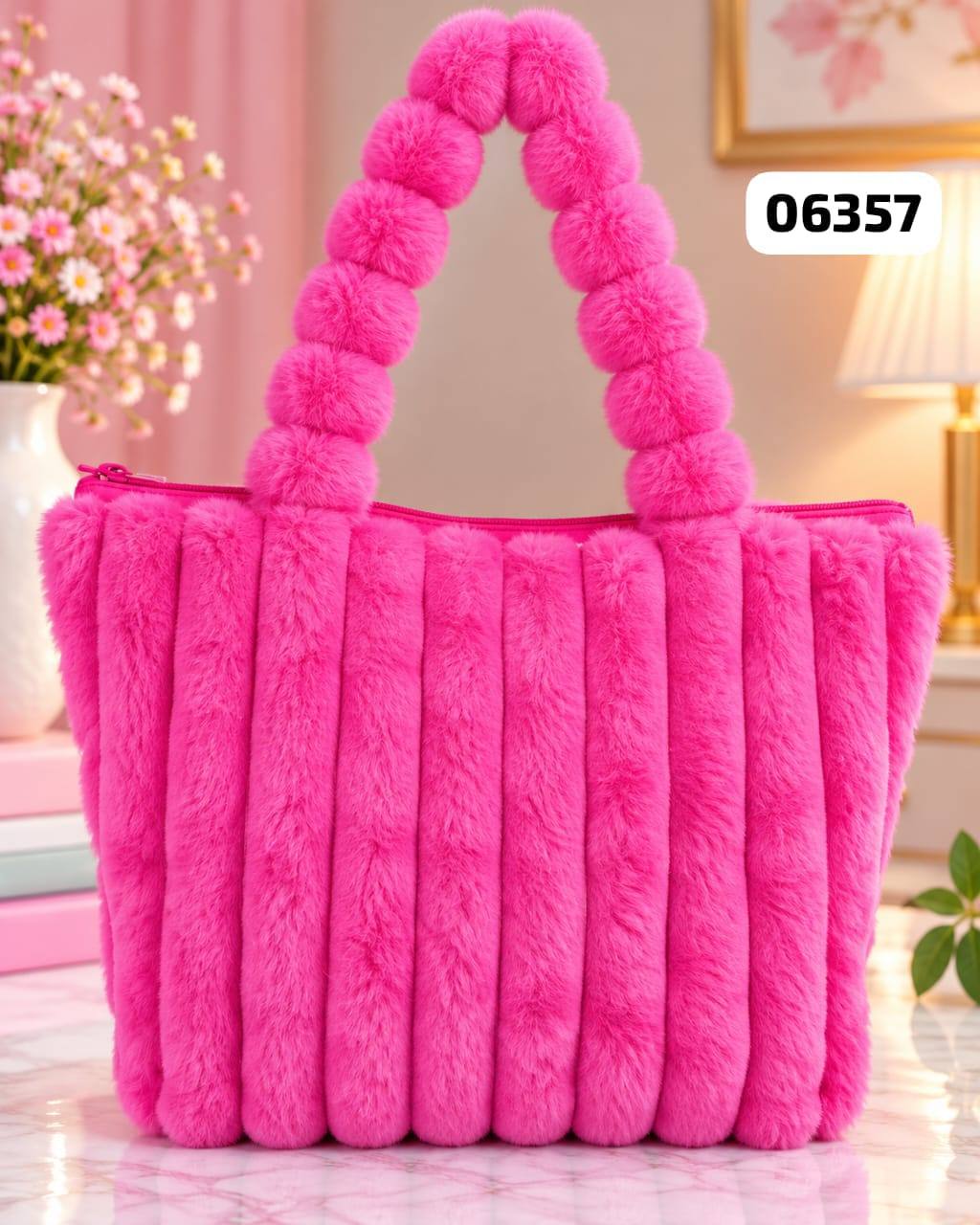 FLUFFY SHOULDER BAG