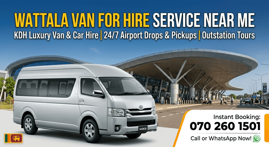 Van For Hire Service Near Wattala