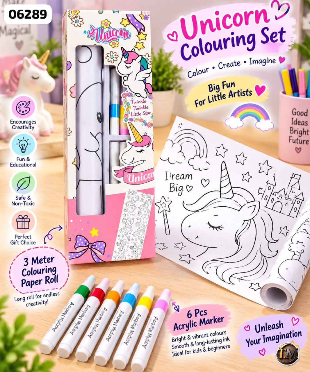 3M COLOURING PAPER ROLL
