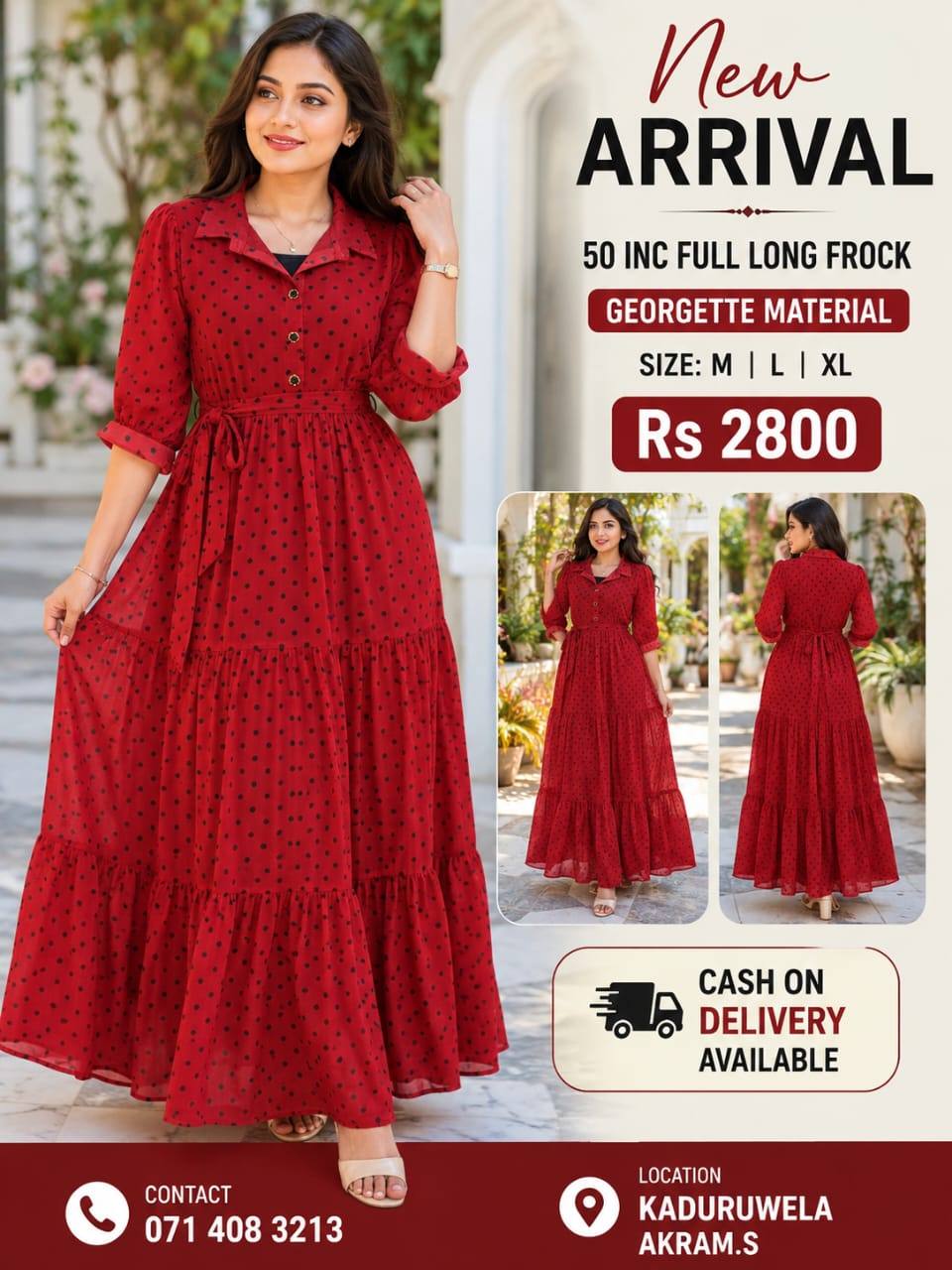 Ladies Frock Available