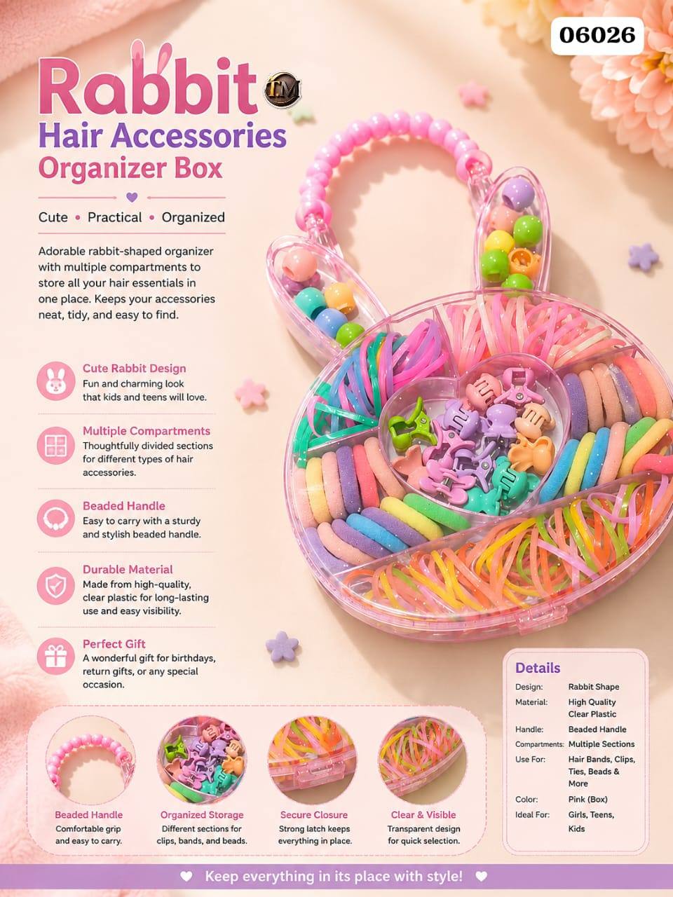 KIDS HAIR ACCESSORIES SET