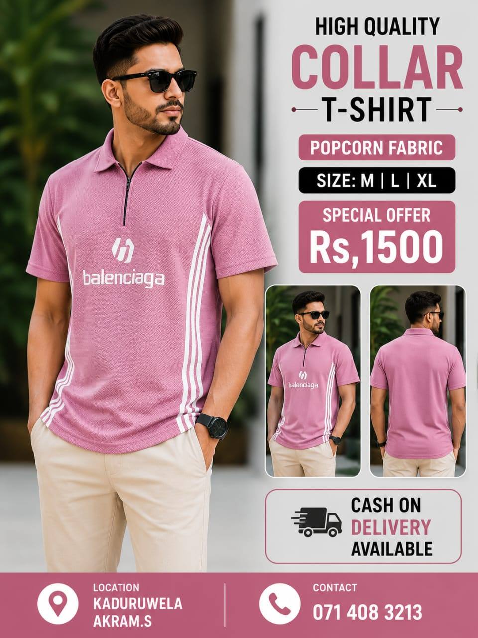 Premium Collar T-Shirts