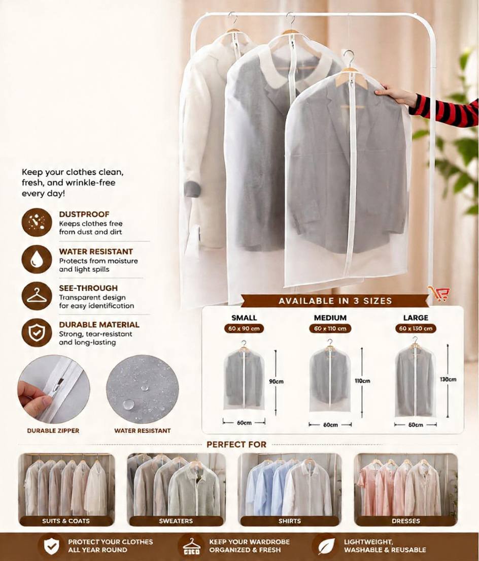 CLOTH COVER WATERPROOF BAG