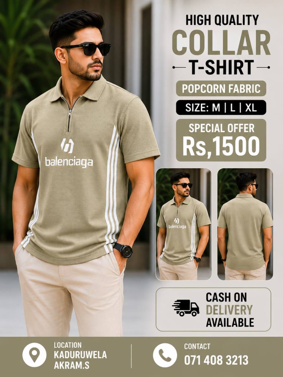 Premium Collar T-Shirts