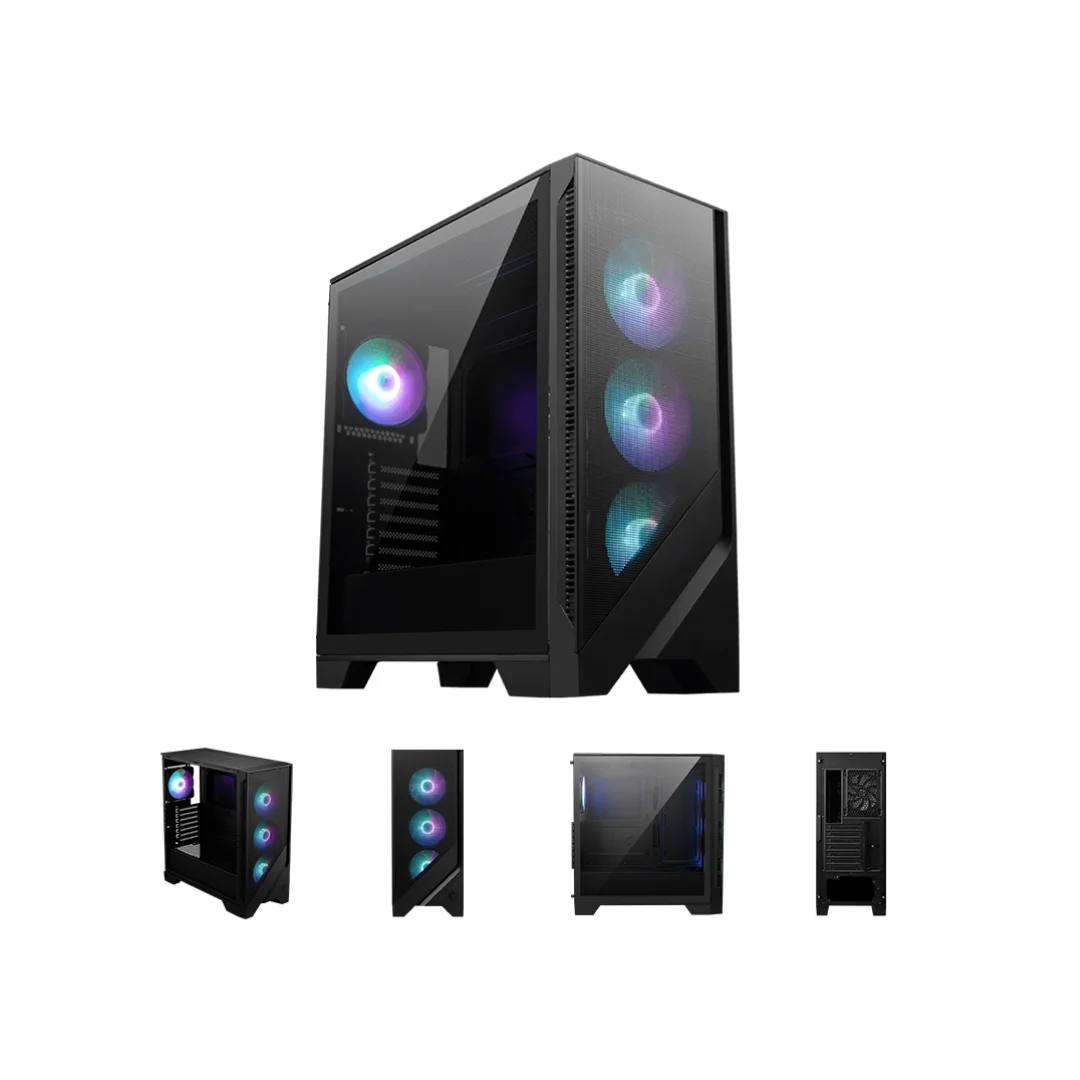 MSI MAG FORGE 320R AIRFLOW GAMING CASING (Black)