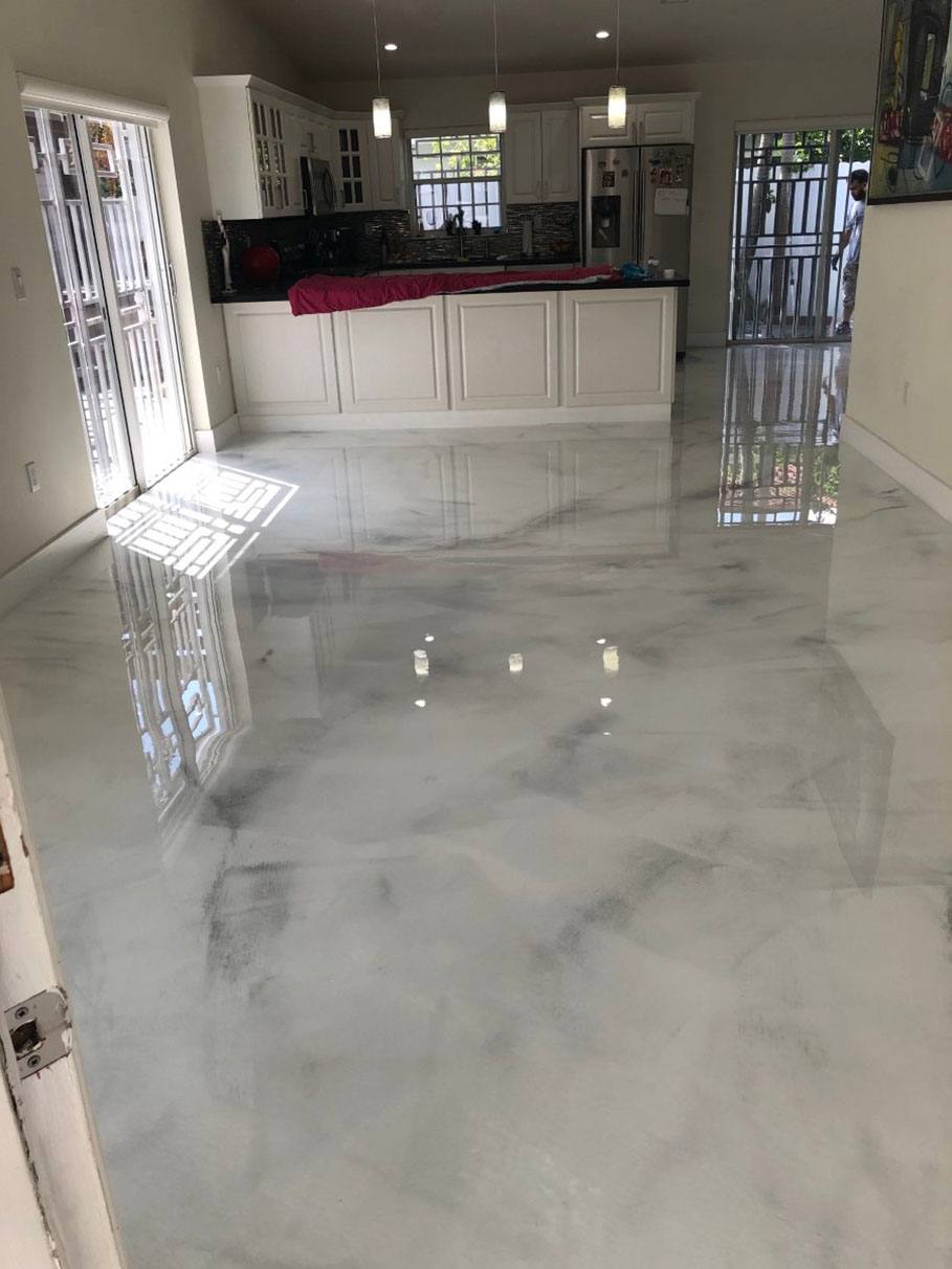 ATTRACTIVE TITANIUM FLOOR