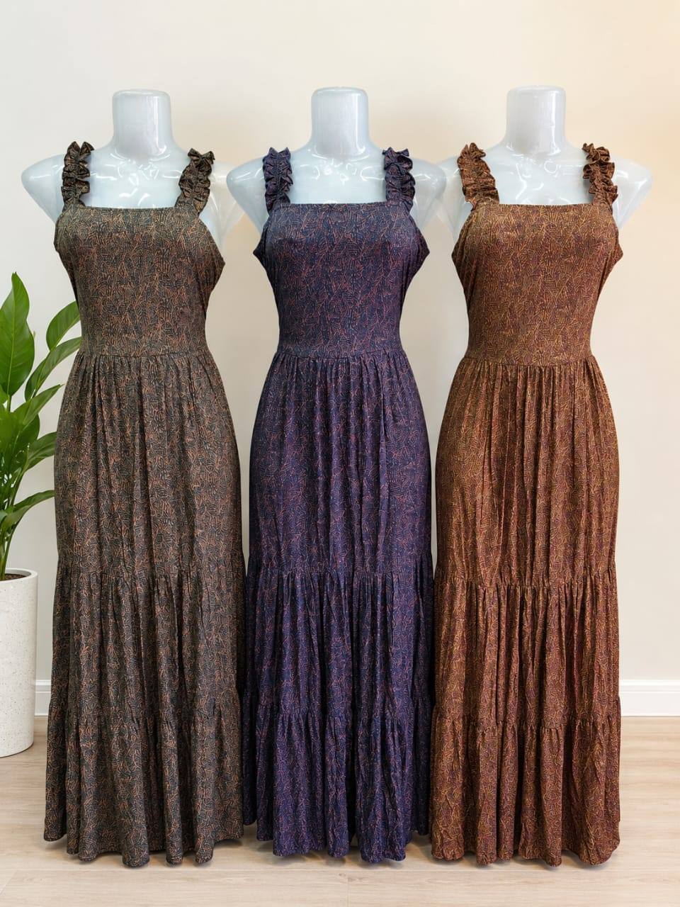 Trendy & Comfortable Skinny Patti Long Frock
