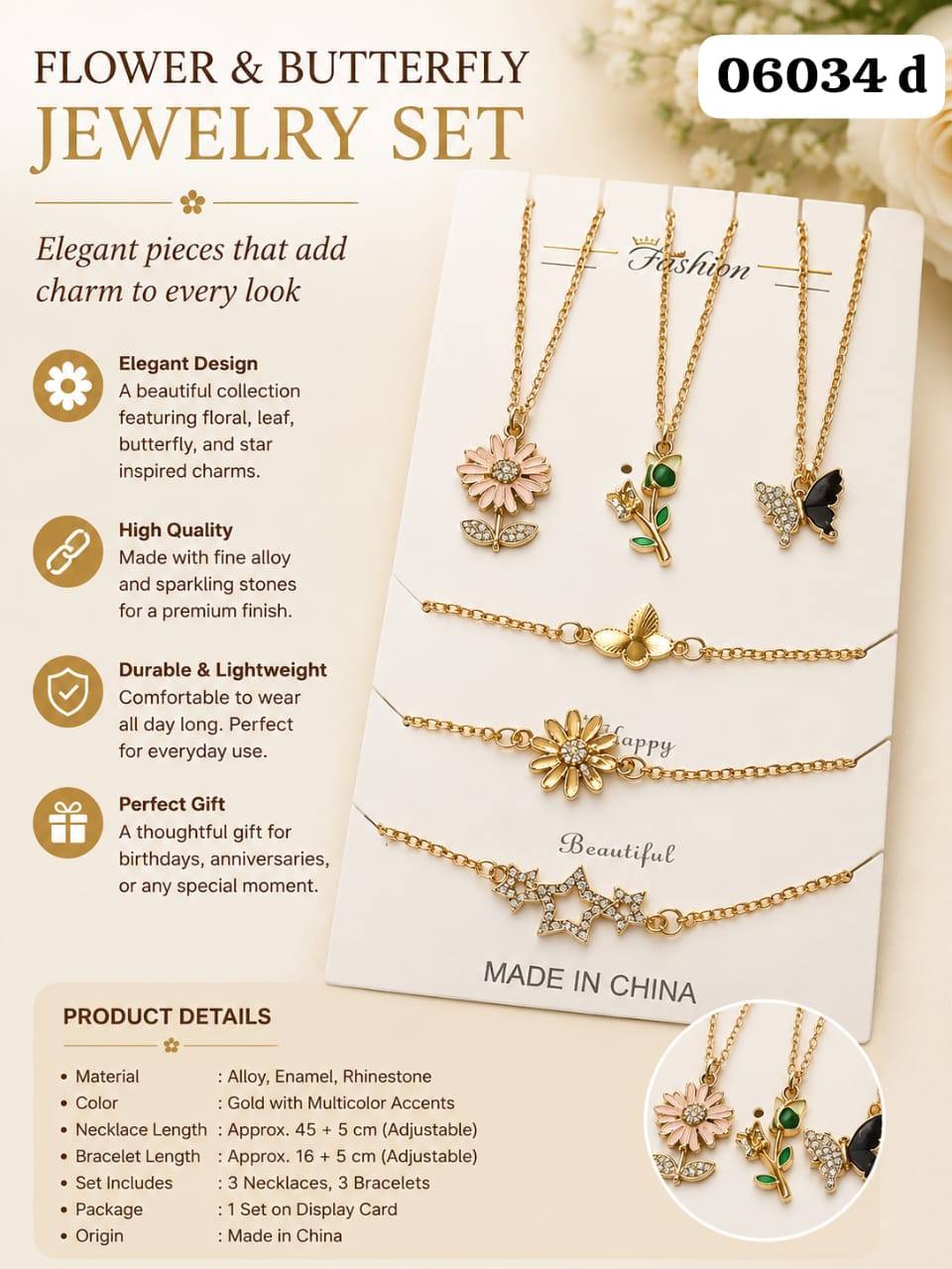 BEAUTIFUL JEWELRY SET AVAILABLE
