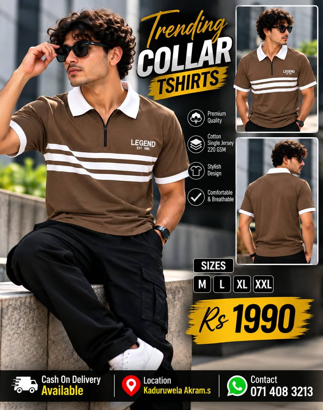 NEW TRENDING COLLAR T-SHIRTS