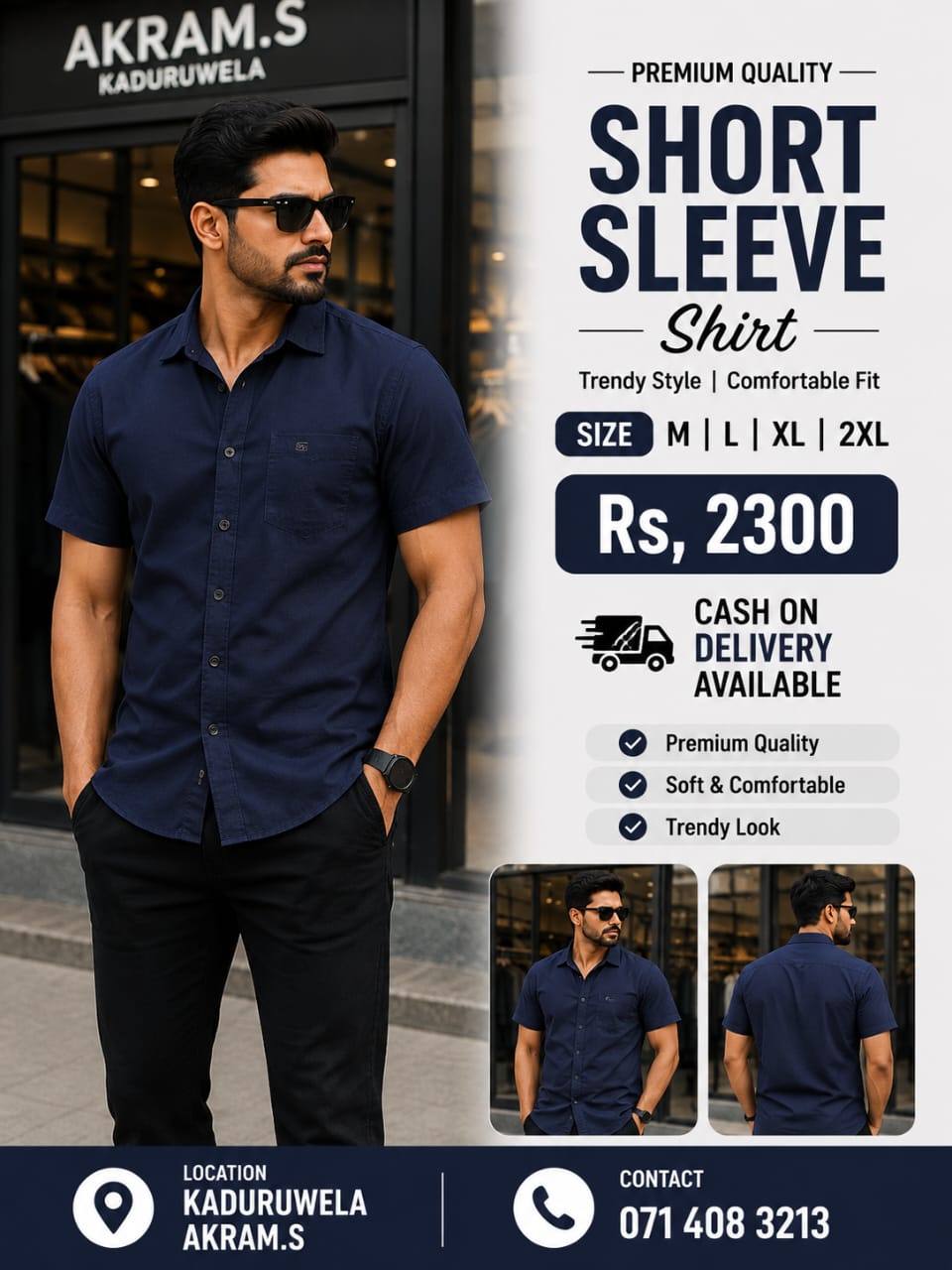 Upgrade Your Style with Our Premium Casual Shirt!