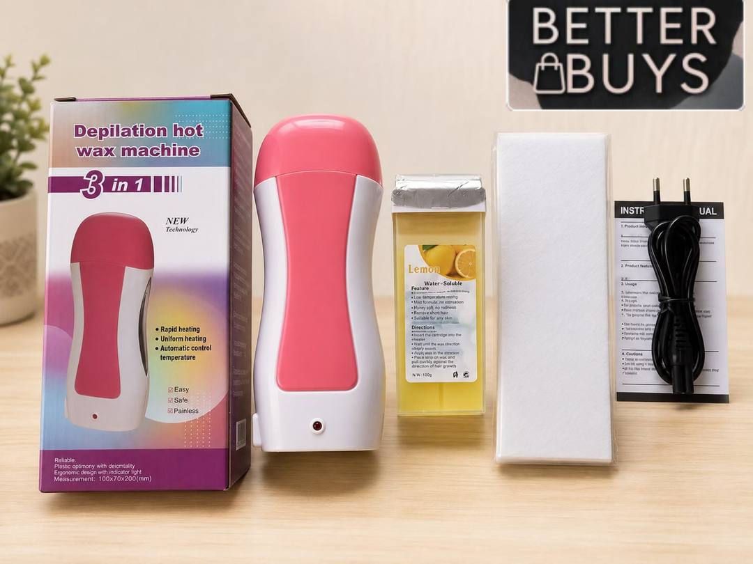 3-IN-1 DEPILATORY WAX HEATER MACHINE