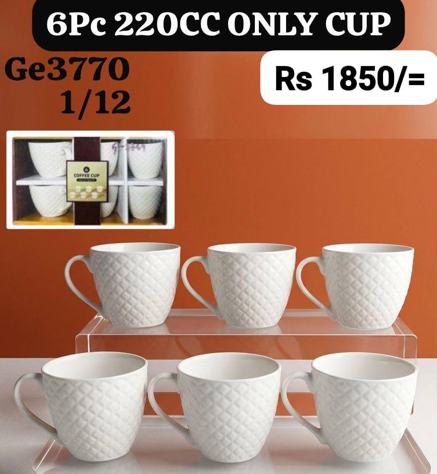 6PCS CERAMIC TEA CUP SET FOR SALE