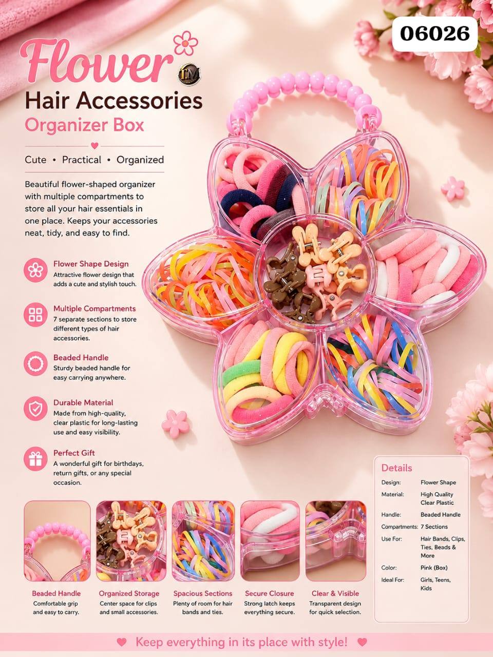 KIDS HAIR ACCESSORIES SET AVAILABLE