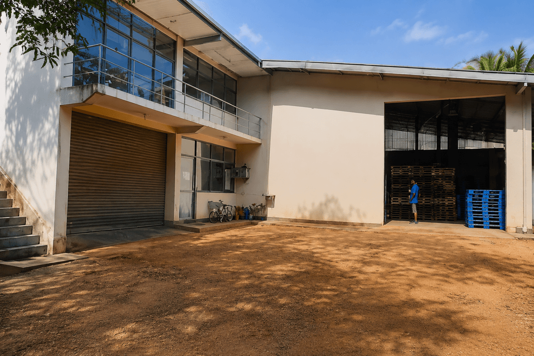 LAND & FACTORY BUILDING FOR SALE IN KIRIWATTUDUWA, HOMAGAMA