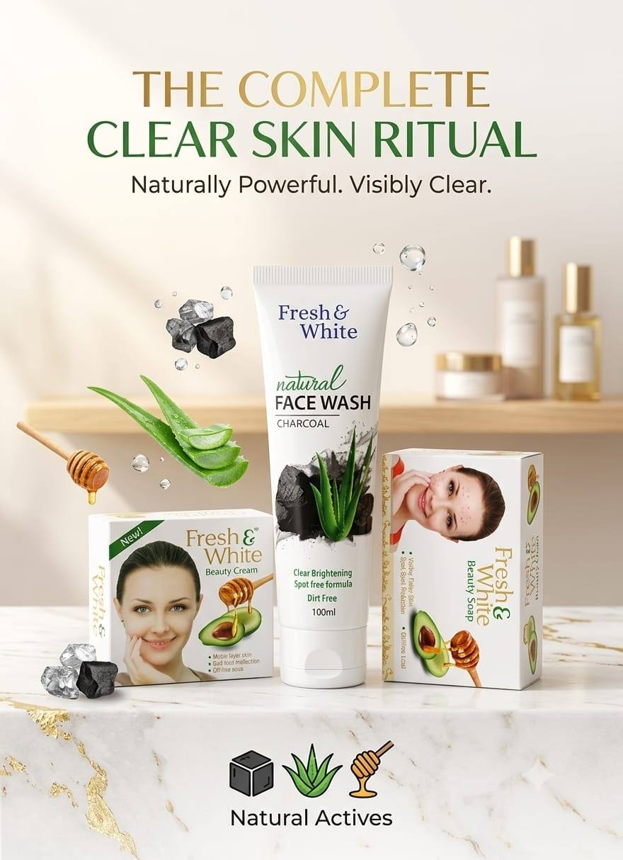 FRESH & WHITE – 3 PCS SET FOR SALE