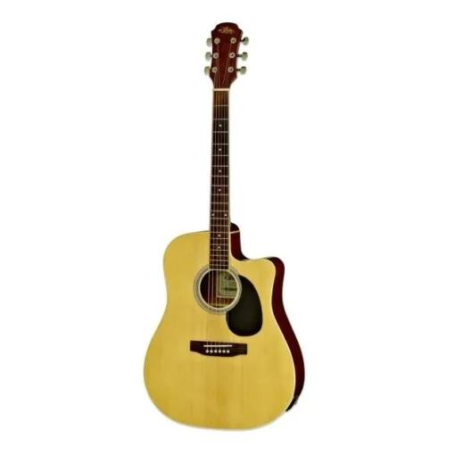 Aria Acoustic Guitar With EQ Natural ARIA-AWN-15