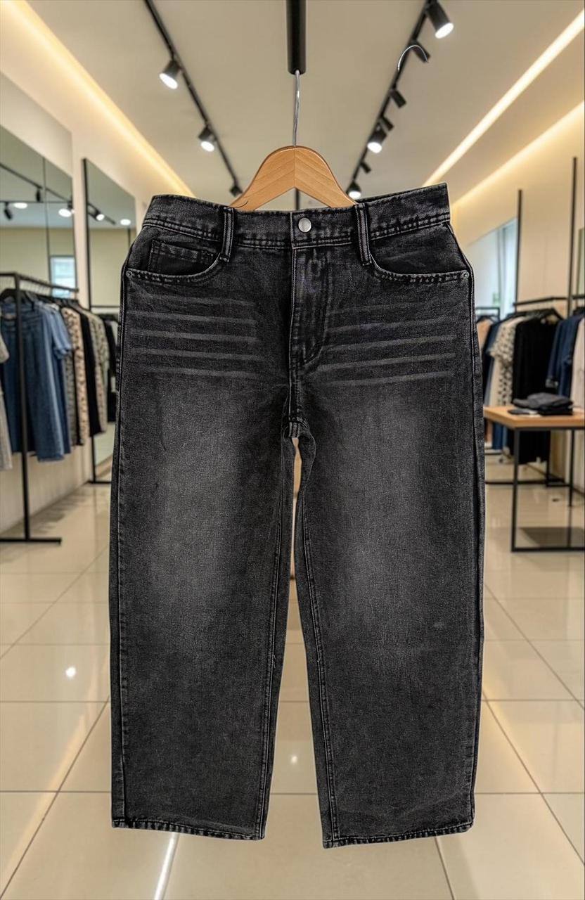 Trendy Oversized Big Fold Denim Available