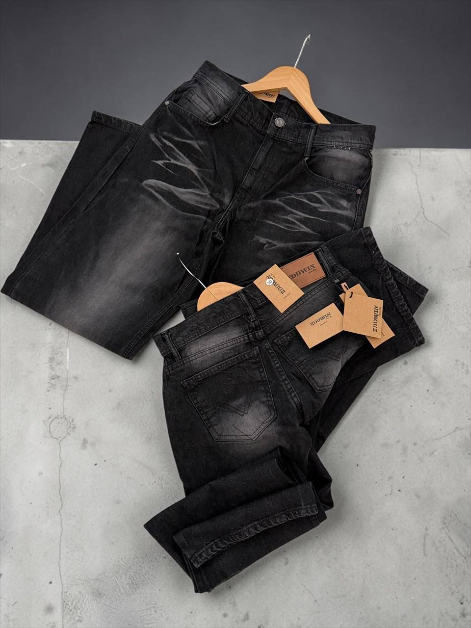 NEW ARRIVAL – ACID WASH BIG FOLD DENIM FOR SALE
