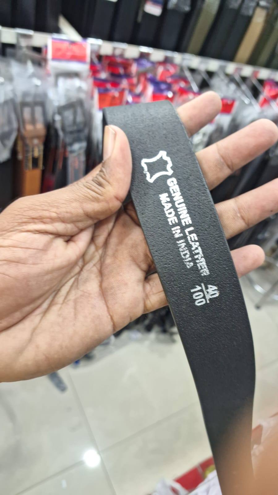 GENUINE LEATHER BELT AVAILABLE
