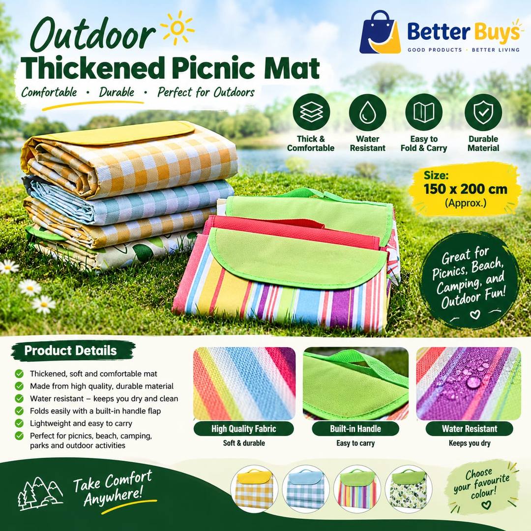 PICNIC MAT AVAILABLE HERE