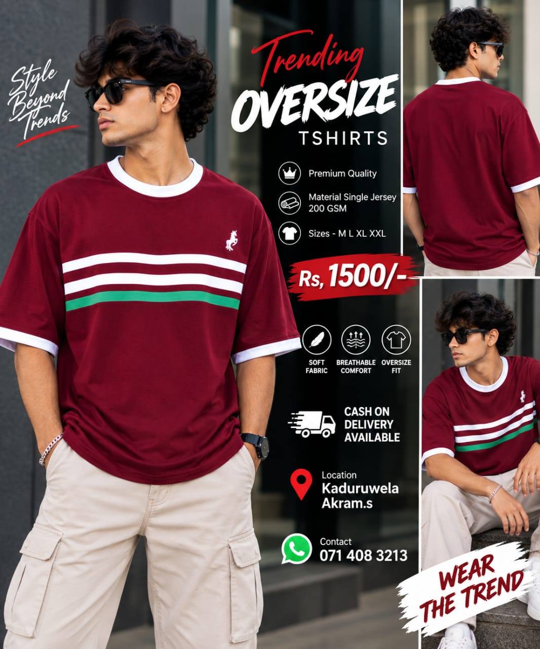 TRENDING OVERSIZE T-SHIRTS