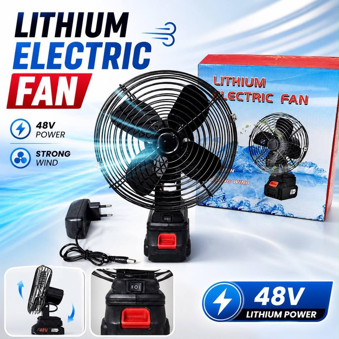 48V LITHIUM RECHARGEABLE FAN