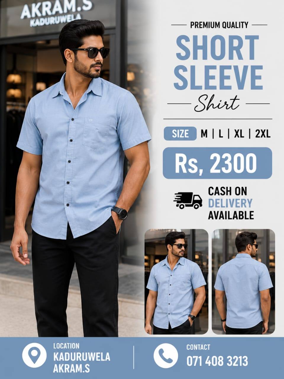 Premium Short Sleeve Shirt – New Arrival!