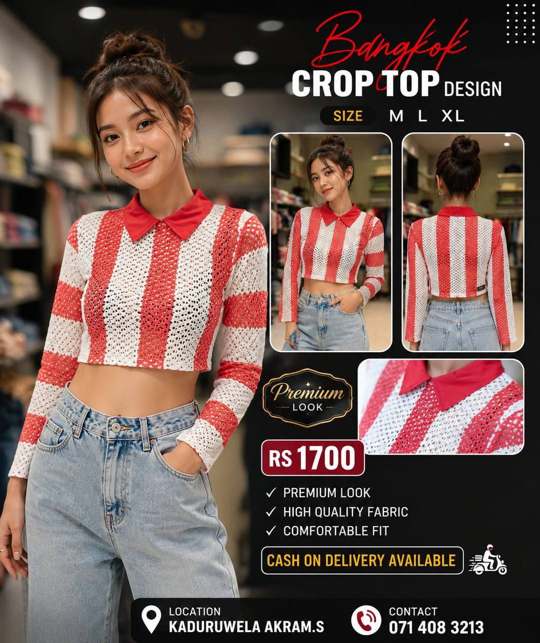 BANGKOK CROP TOP FOR SALE