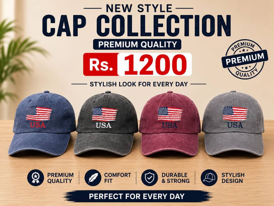 Acid Wash Caps Available